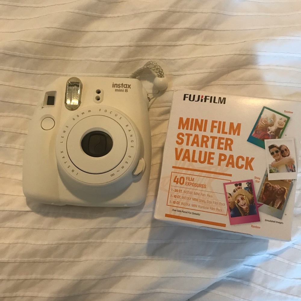 Instax Mini 8 Instant Camera with new film